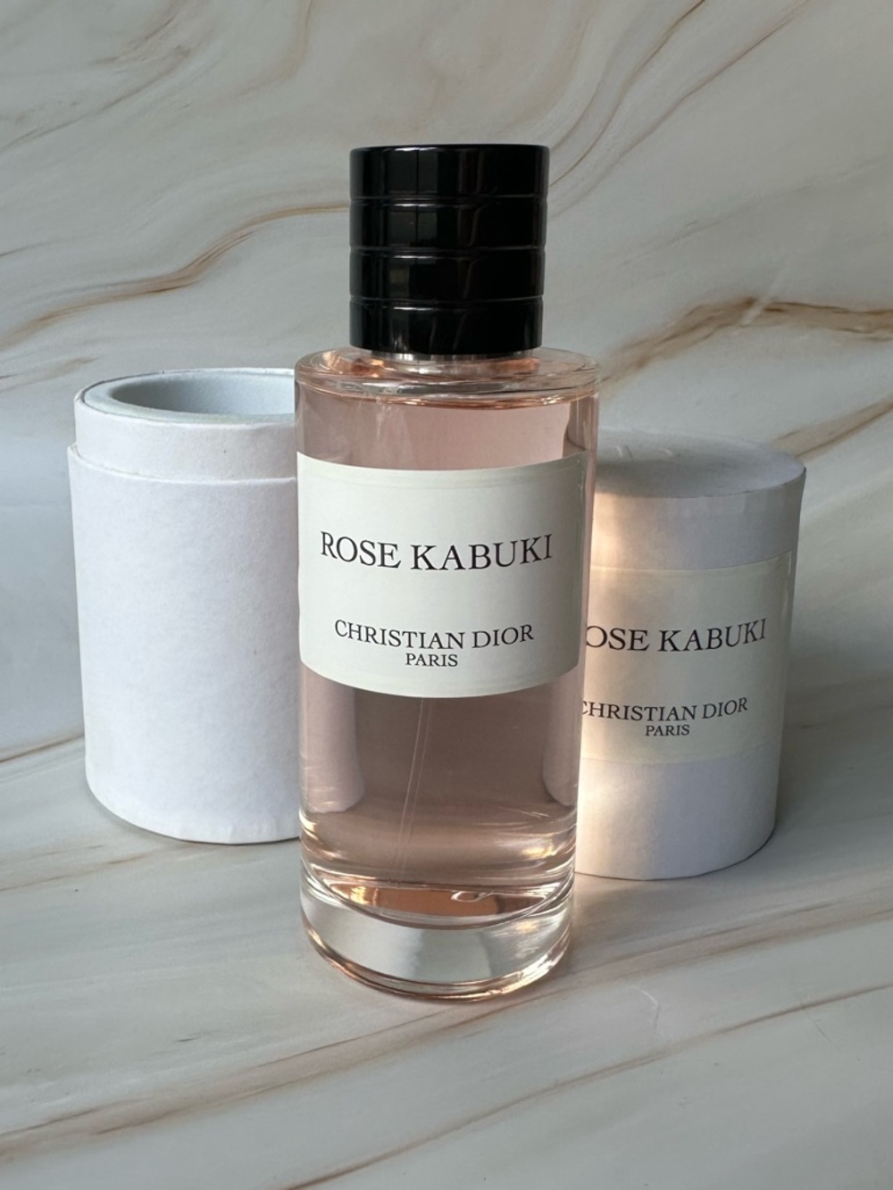 Christian Dior Rose Kabuki Eau de Parfum 125 ml / 4.2 oz with Original Tube
